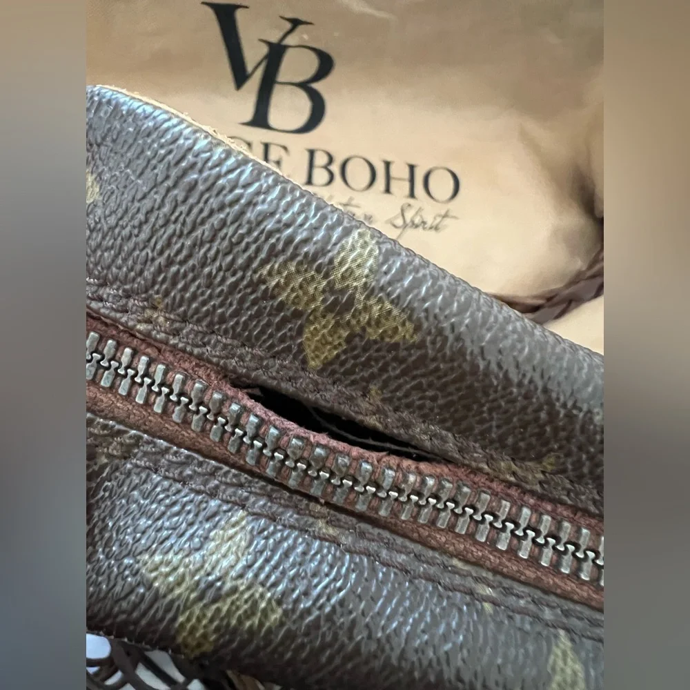 Louis Vuitton Monogram Marceau Fringe Crossbody - Vintage Boho Bags - Picture 7 of 15